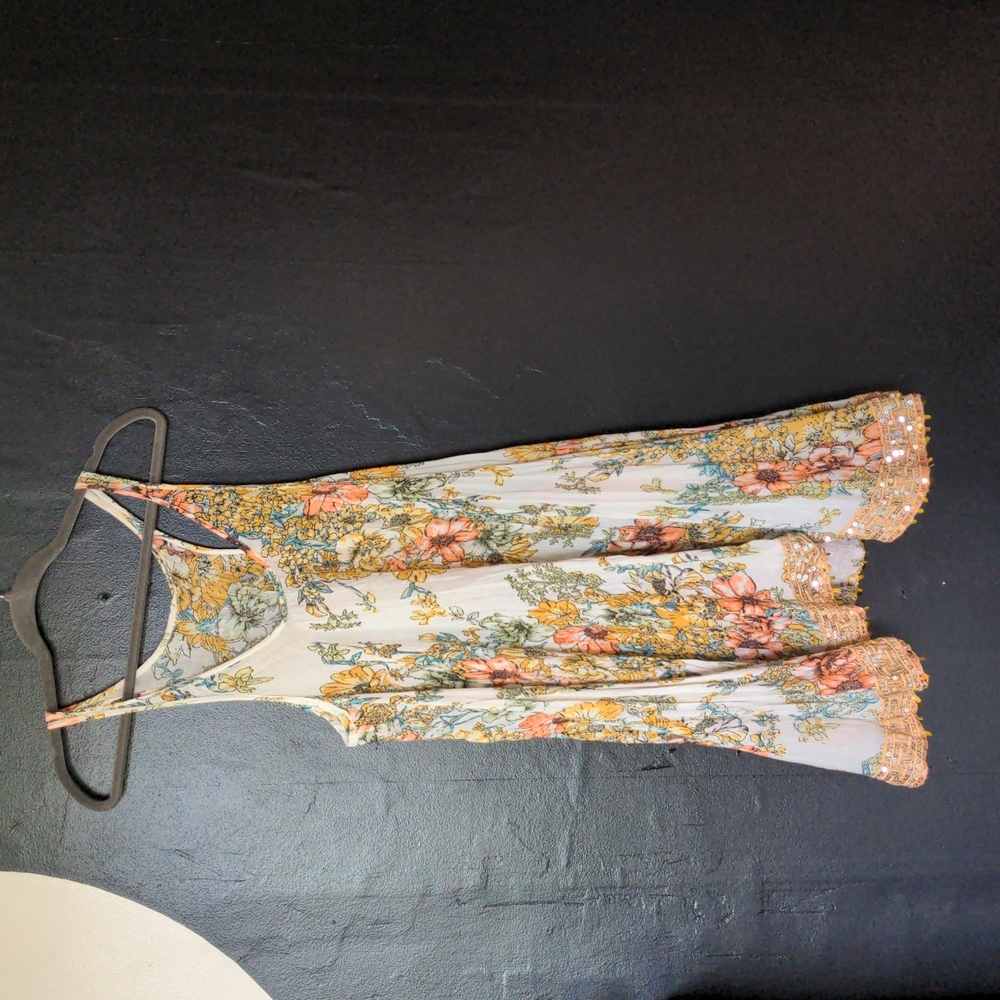 Floral Sequence Dress